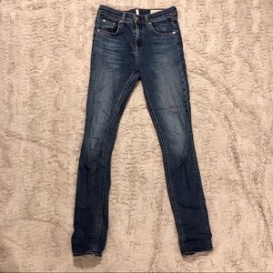 rag & bone 10 Inch Skinny - Size 25